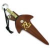 Brown Kunai With Leather Case