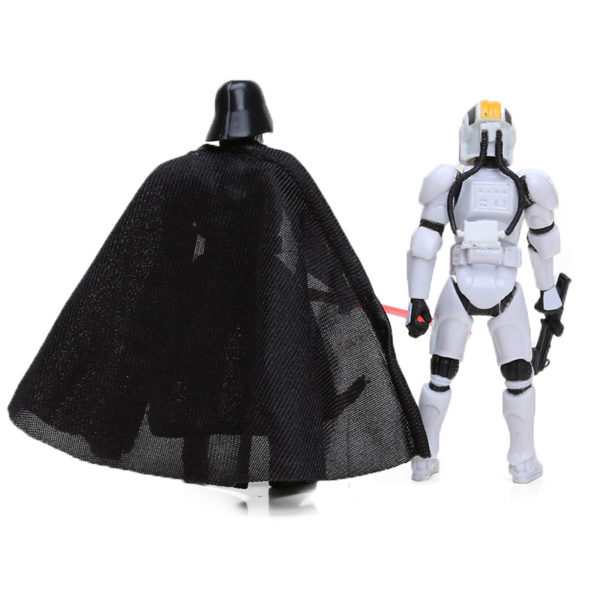 Airborne Clone Trooper Action Figure and Darth Vader Back