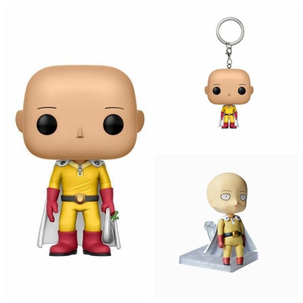 one punch man keychain Nendoroid and Action Figure