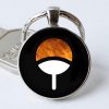 Naruto Keychain Black Orange