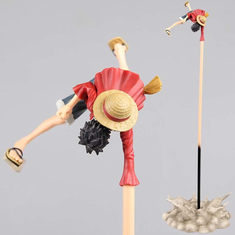 ONE PIECE Luffy PVC Action Figure Collection Model Toy 8cm Size Anime