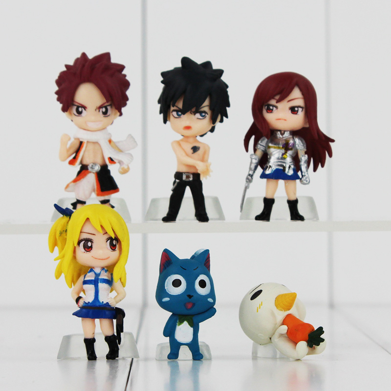 Fairy Tail Dragon Cry - Acrylic Keychain - Natsu Lucy Gray Erza Wendy Happy