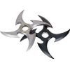 Shuriken Naruto Silver and Black