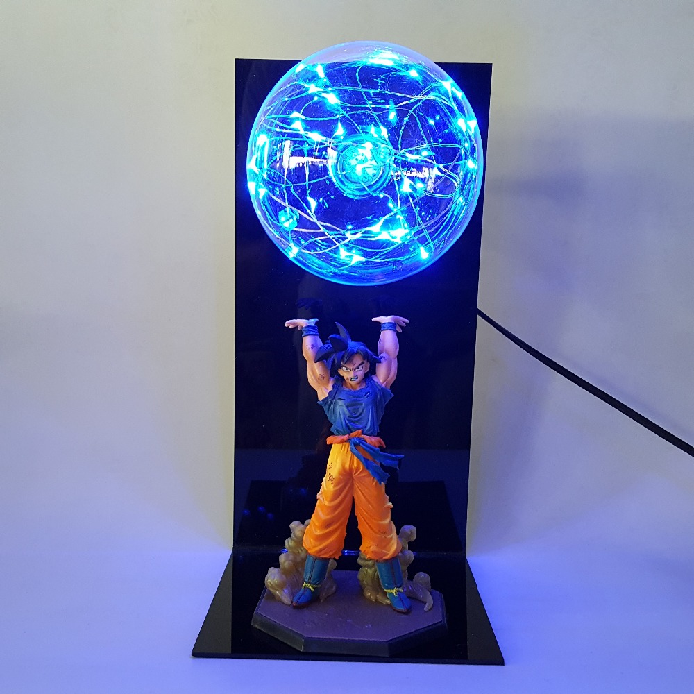 Dragon Ball Z Son Goku Spirit Bomb DIY Lamp Set Anime Dragon Ball Goku