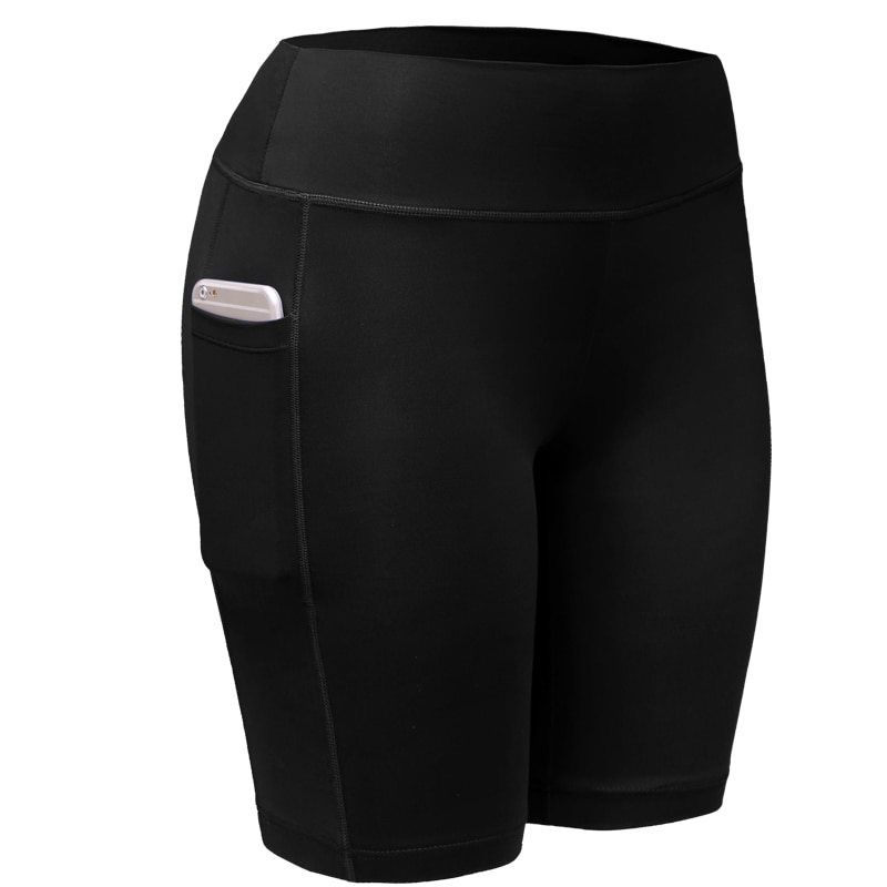 Bleach High Waist Compression Shorts for Women - Online Shop