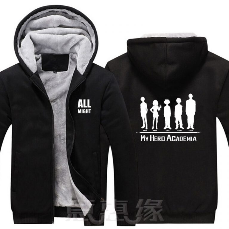 my hero academia winter coat