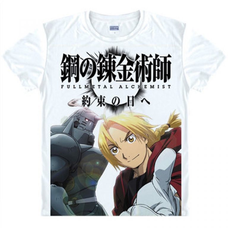 Full Metal Fullmetal Alchemist T Shirts - RykaMall