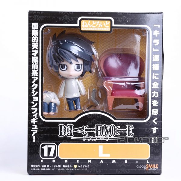 Nendoroid Death Note L 17 PVC Action Figure Colletion Model Toy 3