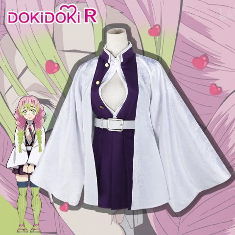 Demon Slayer Kanroji Mitsuri Cosplay Costume - Online Shop