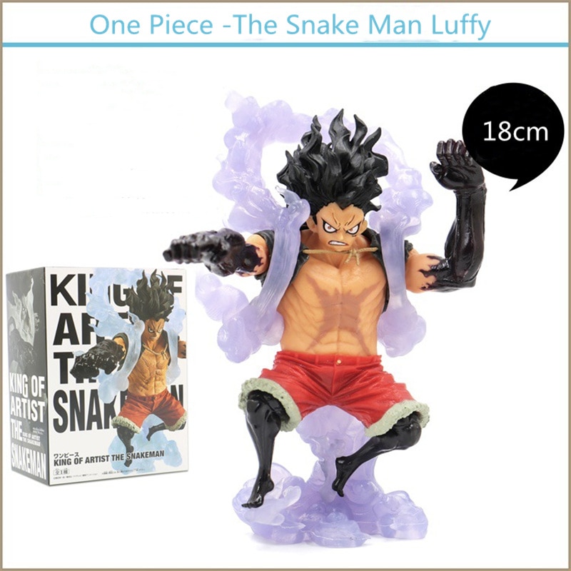 One Piece Gear 4 Snakeman Luffy Figure Rykamall