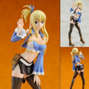 Lucy Heartfilia Figure Fairy Tail PVC Figure Collectible 3 Models Toy