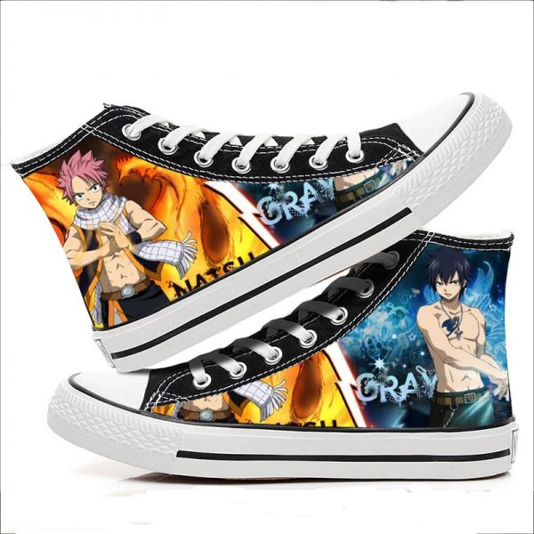 Fairy Tail Cosplay Canvas Shoes