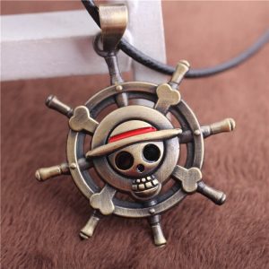 Anime One Piece Leather Necklaces For Men