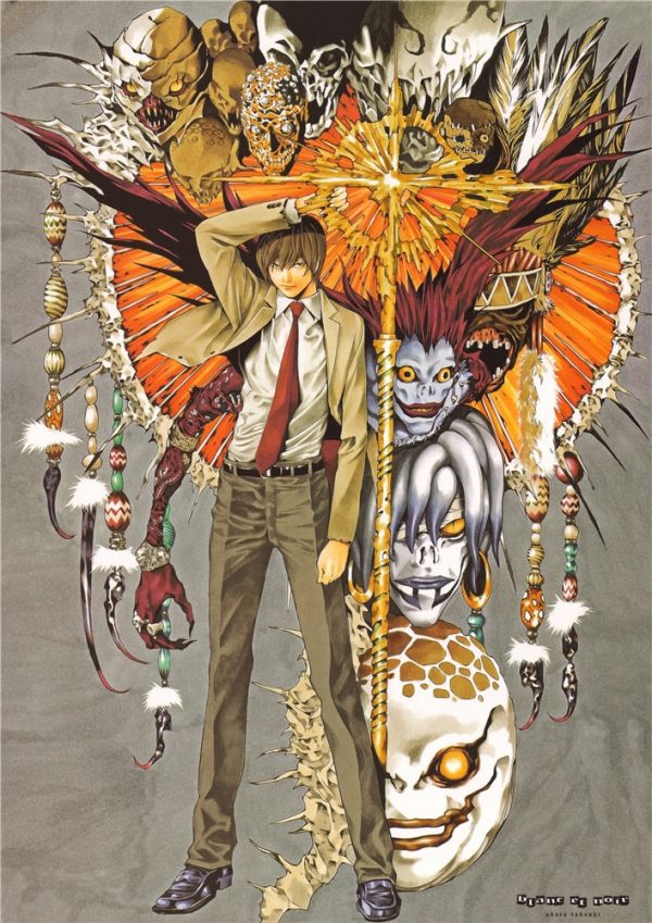 Anime Death Note Coated Paper Posters Wallpaper