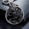 Myth Evil Dragon Ball Pendant Necklaces Stainless Steel