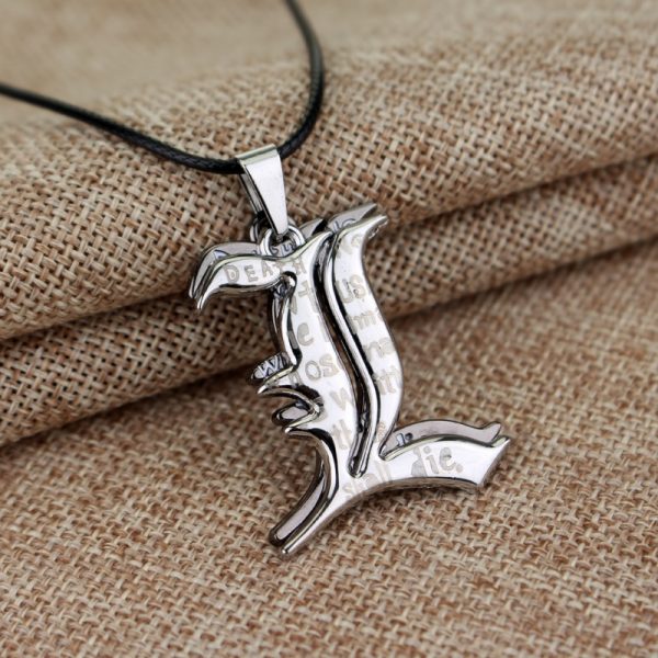Hot Punk Anime Death Note Metal Necklace