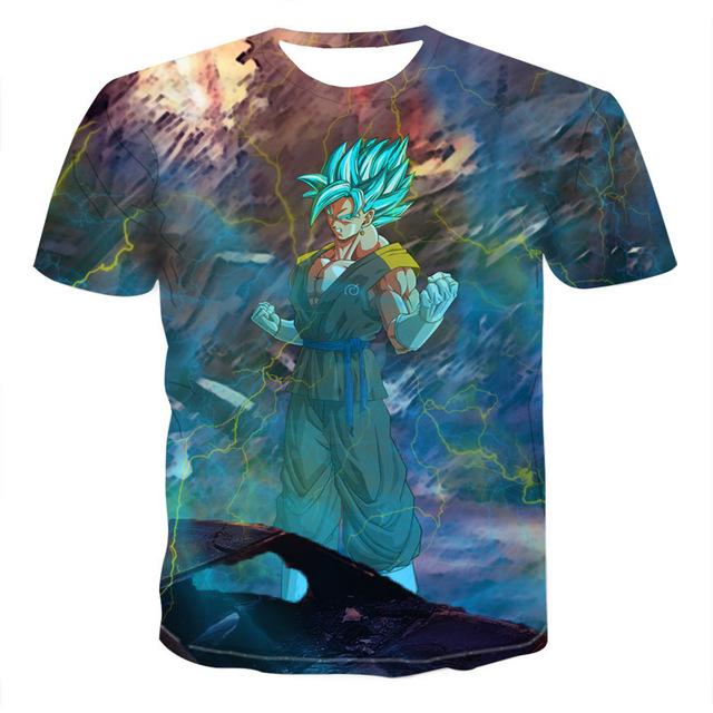 Dragon Ball Super Goku 3 Super Saiyan Blue Kaioken Hoodie