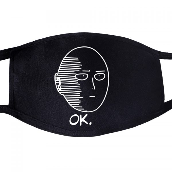 One Punch Man Face Masks