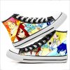 Fairy Tail Cosplay Canvas Shoes