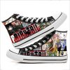 Fairy Tail Cosplay Canvas Shoes