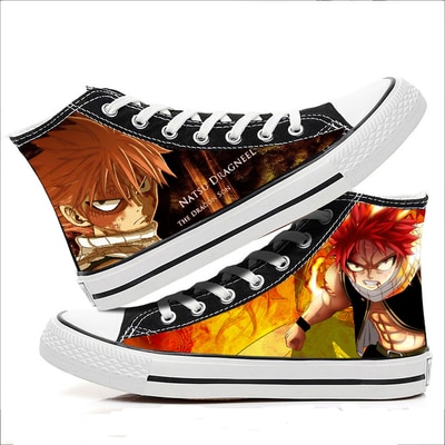 Fairy Tail Cosplay Canvas Shoes