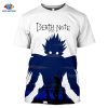 Death Note Anime 3D Print Oversized T Shirt For Men