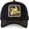 Pokemon Anime Black Snapback Cap