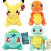 Charmander Squirtle Pikachued Bulbasaur Jigglypuff Lapras Eevee Anime Stuffed Toy