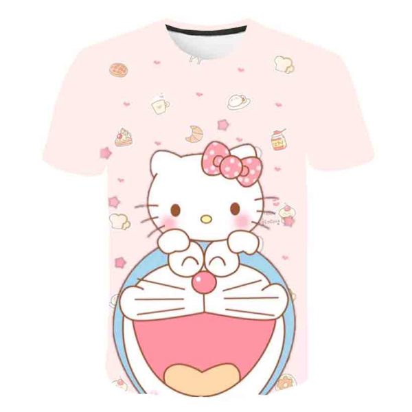 Anime Doraemon Boys T Shirt