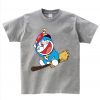 Doraemon T shirt Tops Tees girl/boy