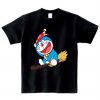 Doraemon T shirt Tops Tees girl/boy