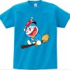 Doraemon T shirt Tops Tees girl/boy