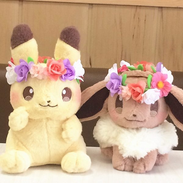 Pokemon anime Pikachu&Eievui's Doll Stuffed Toy