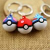 3D pokeball Pokemon Go game key chain