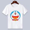 Doraemon White Cartoon T shirt