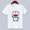 Doraemon White Cartoon T shirt