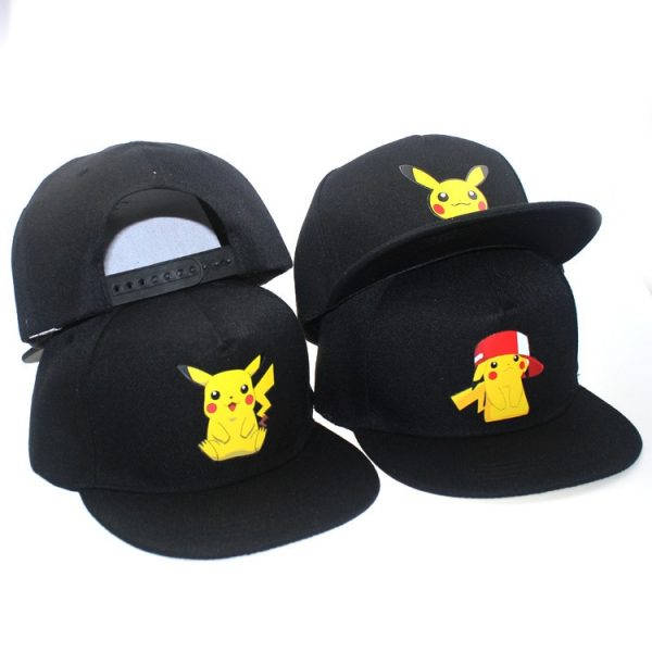 Pokemon Adult Snapback Cospaly Caps