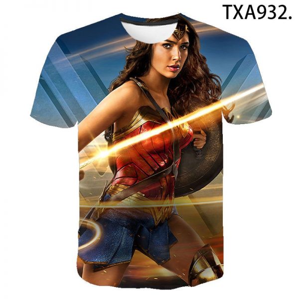 Wonder Woman 3D T Shirts