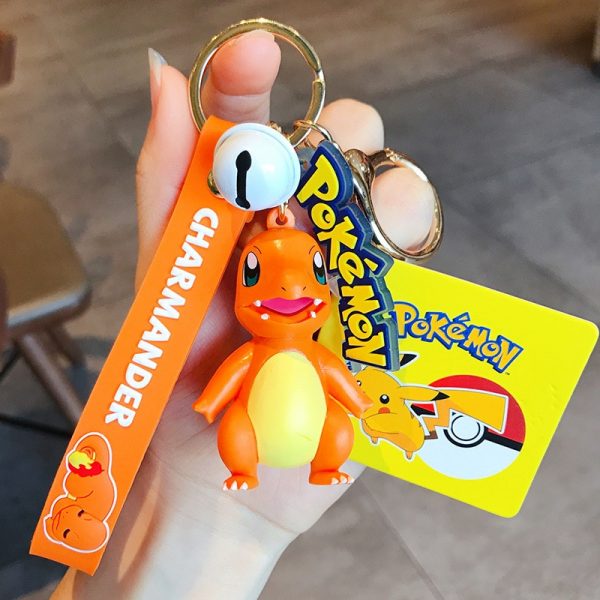 Pokemon Action Figure Pikachu Keychain